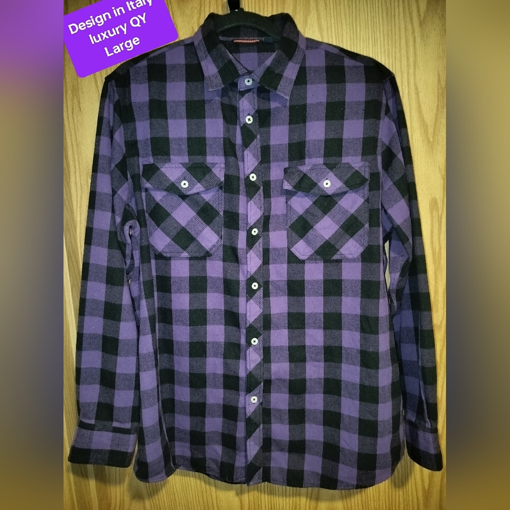 Plaid button up
